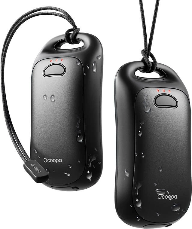 Ngrohës dore Ocoopa UT3061, 2x3000 mAh, USB-C, i zi, set prej 2 copë