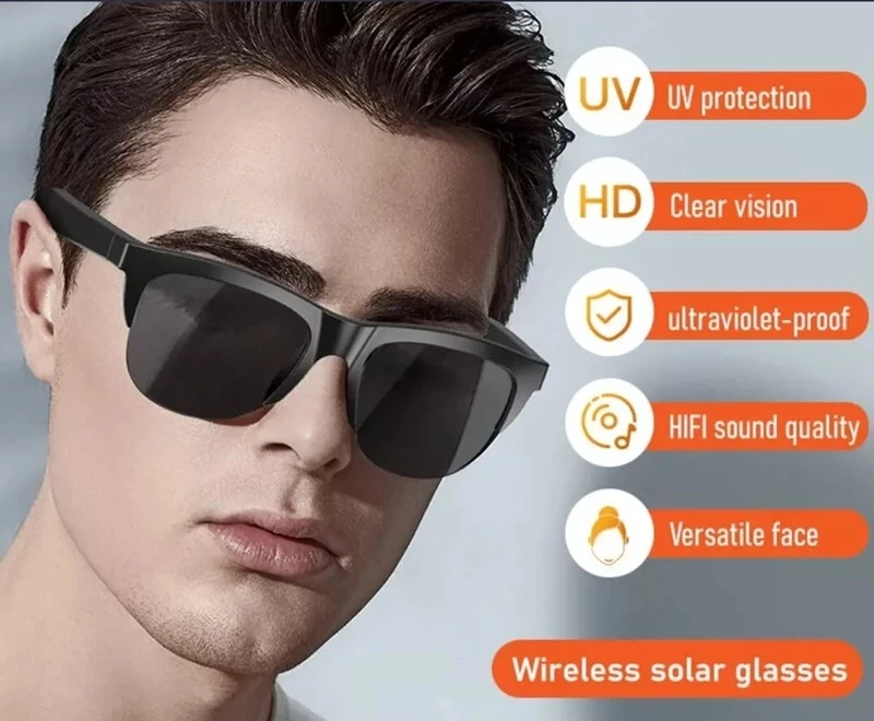 Syze Inteligjente me Bluetooth Audio dhe Hands-Free – Smart Glasses