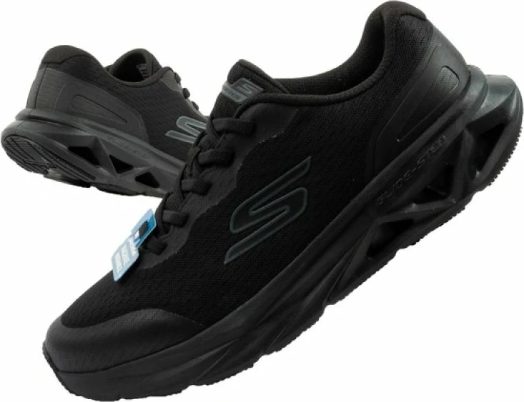 Atlete meshkuj Skechers Glide-Step Vortex, të zeza