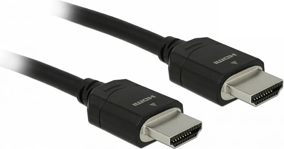 Kabllo HDMI DeLOCK 85293, 1m, 48 Gbit/s, 8K 60Hz, eARC, e zezë