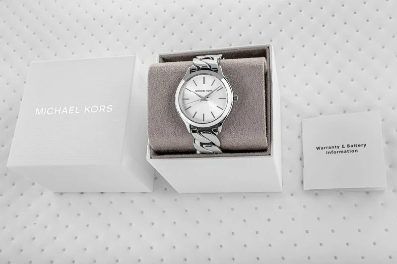 Orë dore për femra Michael Kors, argjend