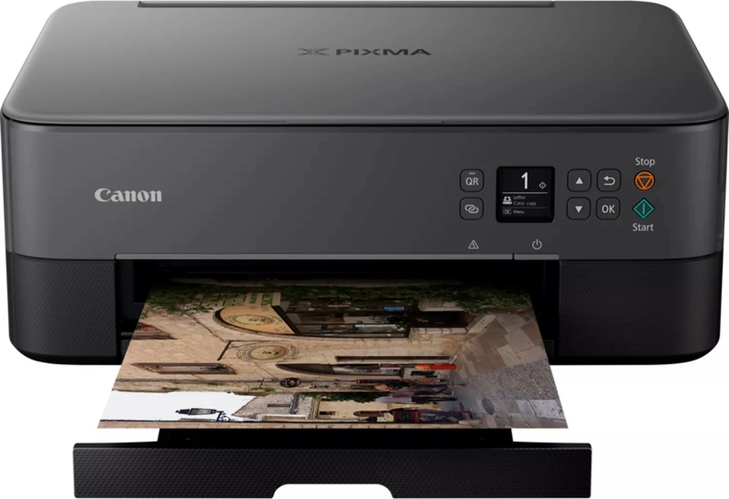 Printer Canon PIXMA TS5350i, Inkjet, Printim me ngjyra, 4800 x 1200 DPI, Kopjim me ngjyra, A4, E zezë