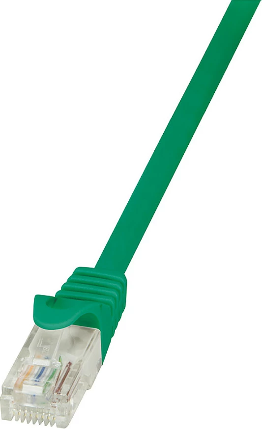 Kabllo rrjeti LogiLink Cat5e U/UTP 0.25 m, jeshile