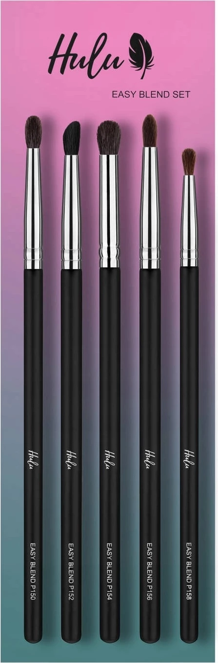 Set brushash për grim Hulu Easy Blend 5 copë