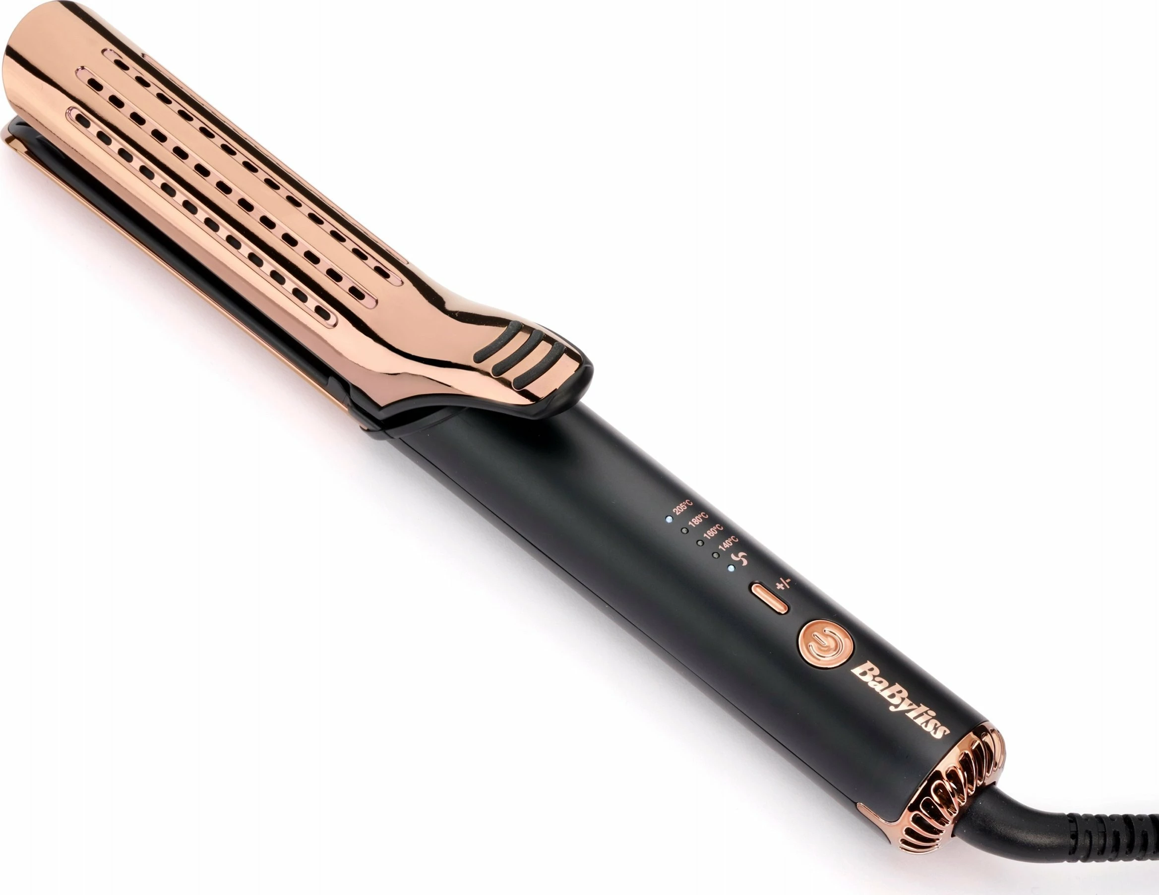 Hekur kaçurrela Babyliss Lustre C115E 38 mm 205°C rozë-gold/zezë