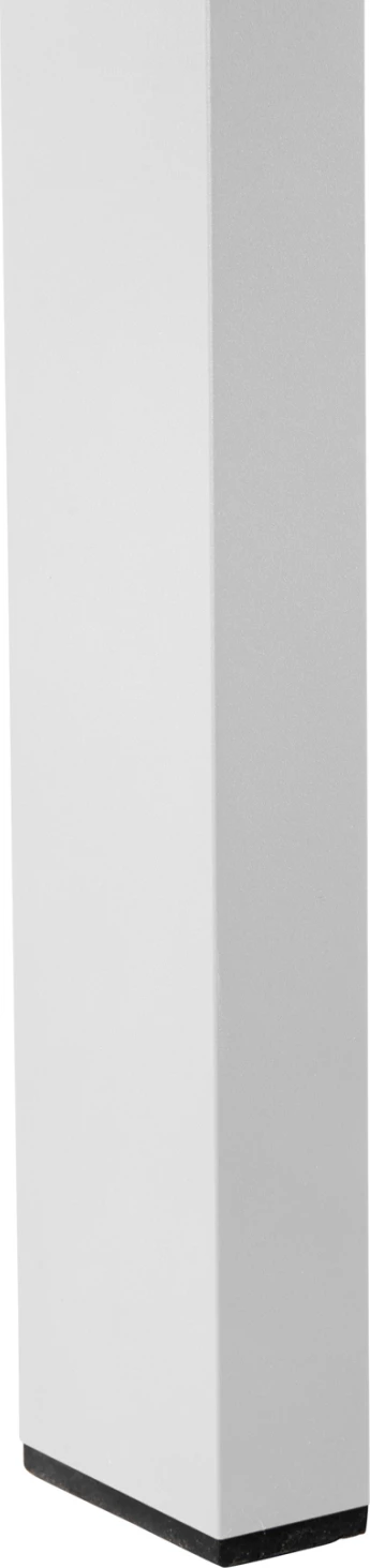 Tavolinë ngrënieje për jashtë GOYA, alumini, ngjyrë e bardhë & sipërfaqe tavoline polywood, 160x80x75 cm