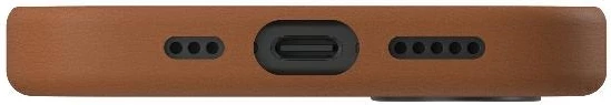 Mbështjellës UNIQ Lyden MagClick për iPhone 16 Pro, kafe