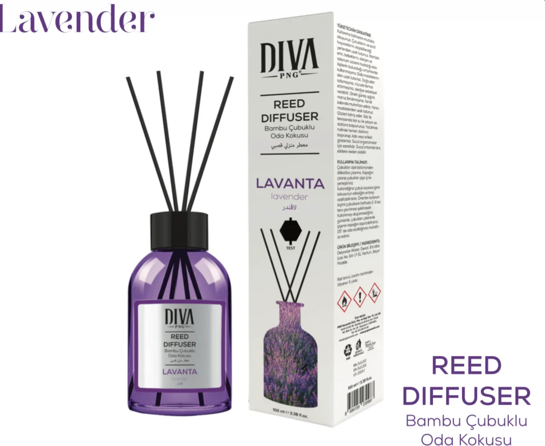 Difuzues me shkopinj aromash DIVA Livandë, 100ml