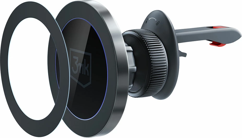 Mbajtës magnetik për celular 3mk MagHolder, për grilë të ajrit, i zi