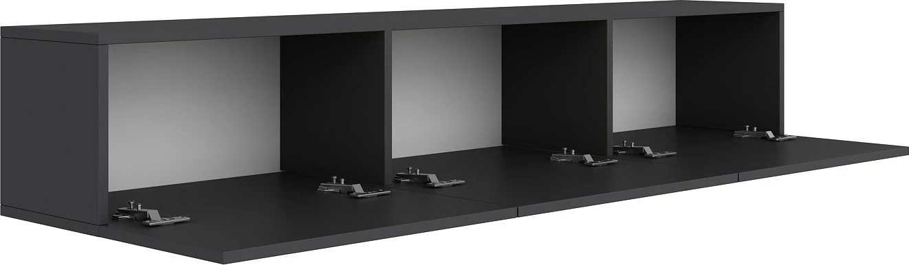 Komodë TV, ngjyrë antracit, Skye Decor, 150x30x32cm