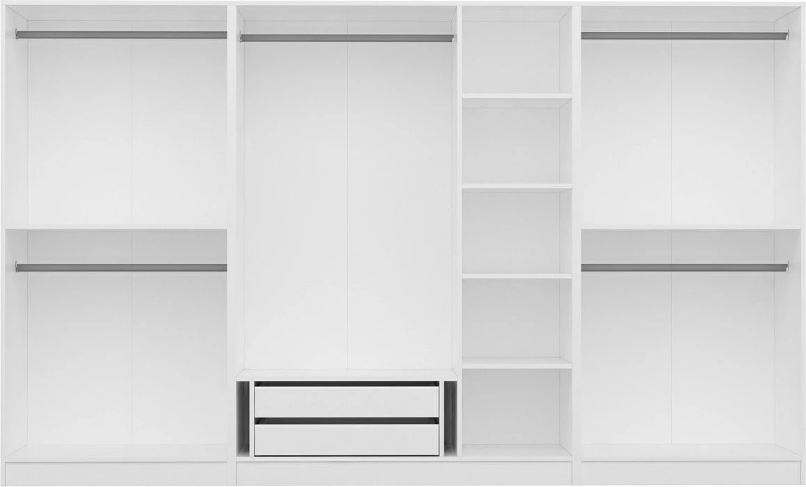 Dollap Skye Decor, ngjyrë e bardhë, Kale Mebran, 4776