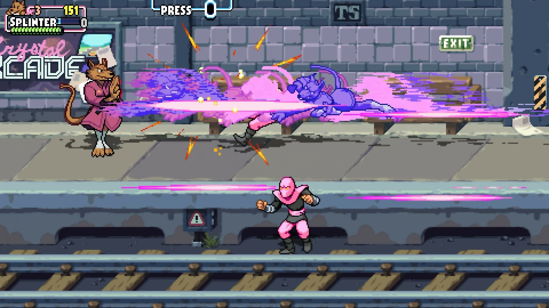 Lojë për PlayStation 4 Merge Games Teenage Mutant Ninja Turtles: Shredder's Revenge, PEGI 12, me udhëzues xhepi + varëse çelësi