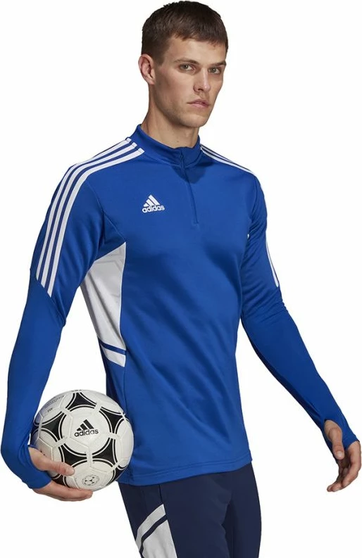 Duks për meshkuj adidas Condivo 22 Training me gjysmë zinxhir, blu