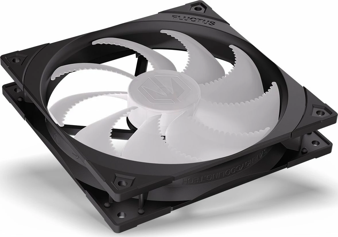 Ventilator kasë PC Endorfy Fluctus 140 PWM ARGB EY4A004, 140mm, 4-pin PWM, 1800 rpm, 1 copë, i zi