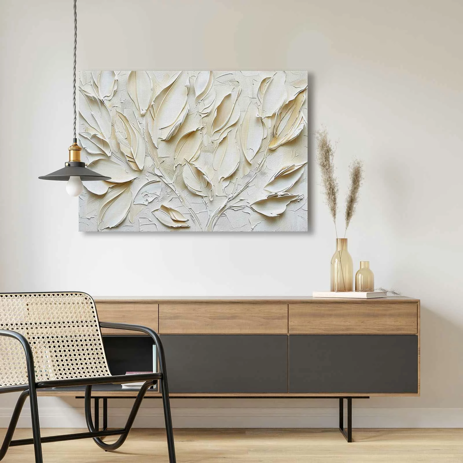 Pikturë dekorative në kanavacë, shumëngjyrëshe, Wallity, 70100Wabisabi-026, 70x100cm