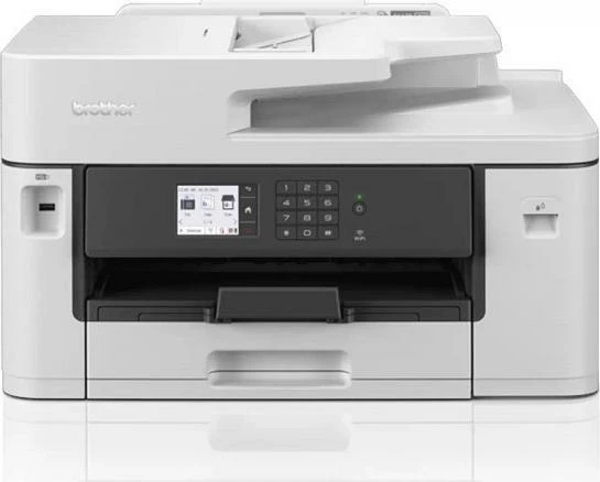 Printer multifunksional Brother MFC-J2340DW A3 inkjet, Wi‑Fi/Ethernet/USB, fax, i bardhë