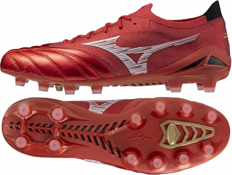 Atlete futbolli për meshkuj Mizuno, të kuqe