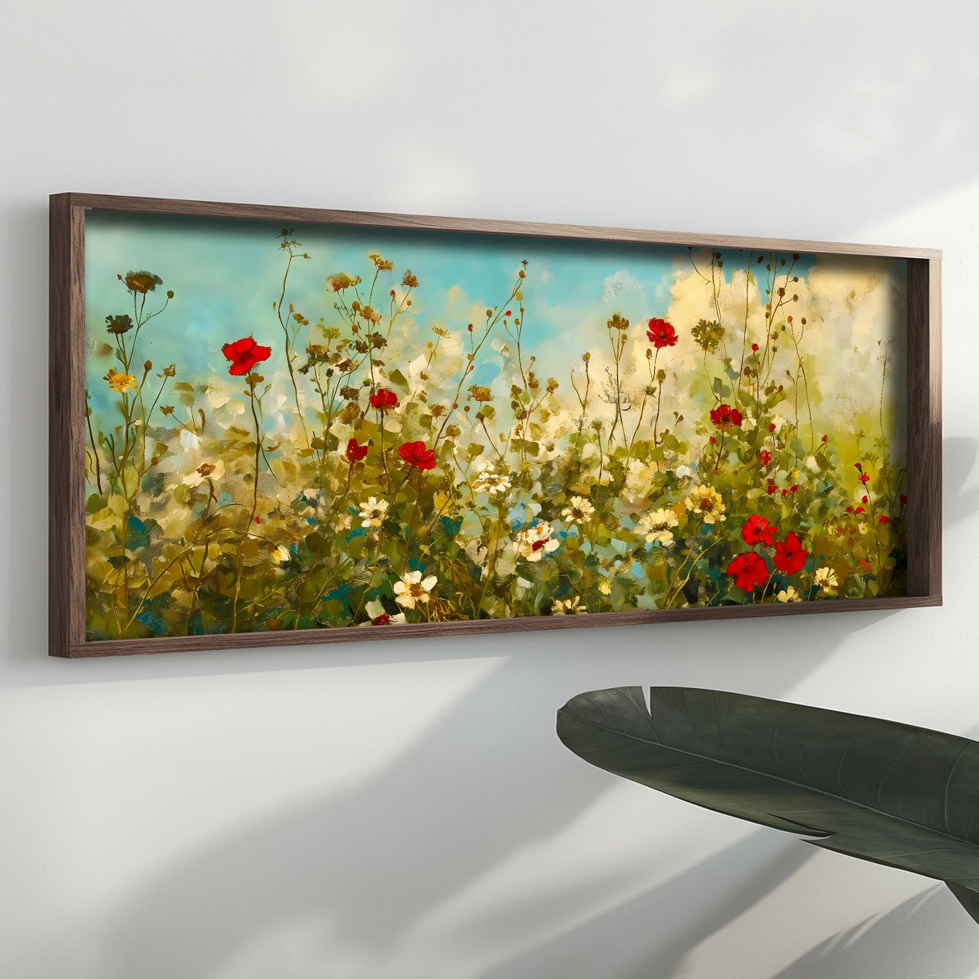 Pikturë dekorative me kornizë MDF, Wallity, EMR005, shumëngjyrëshe, 40x120x3.5cm