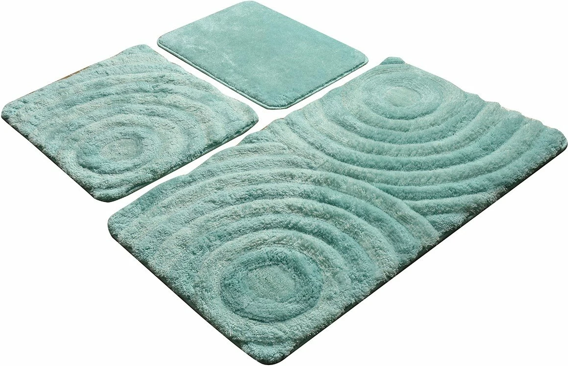 Set tapetash për banjo (3 copë), Mijolnir, Wave, ngjyrë mint