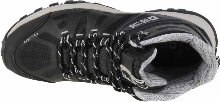 Këpucë për meshkuj Big Star, për hiking dhe lifestyle, të zeza