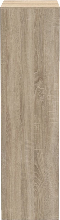 Dollap me dy dyer rrëshqitëse, pasqyrë, ngjyrë sonoma, 120x60x220cm