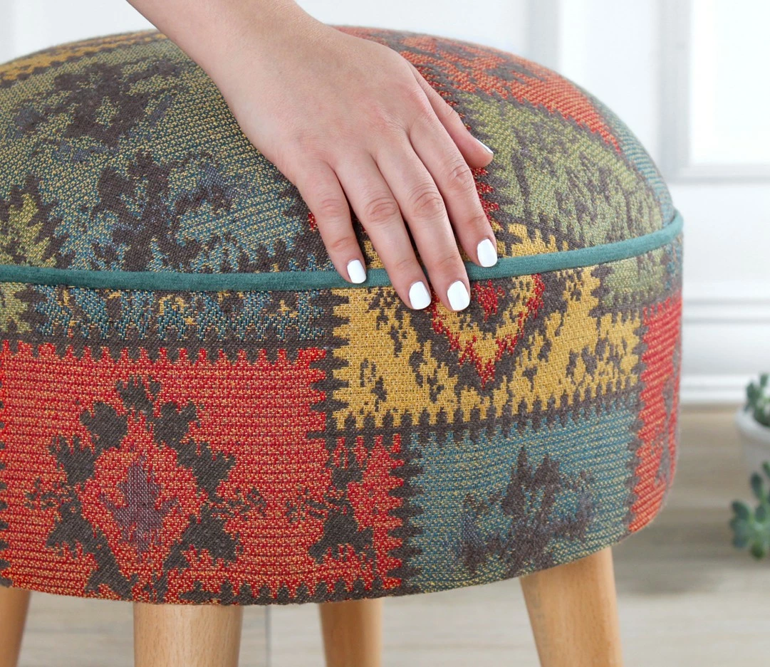Puf Atelier del Sofa, Rugrev, i gjelbër