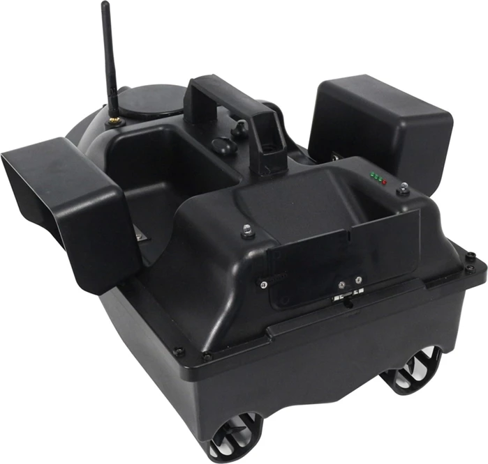 Varkë karremi me GPS, Flytec V010, 2.4G 500 m, 3 ndarje karremi, e zezë