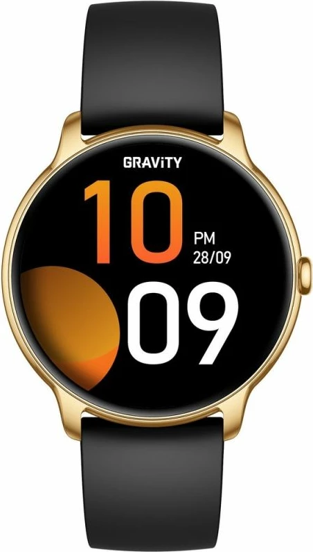 Smartwatch për femra Gravity GT31-2, ari, set me rrip dhe byzylyk
