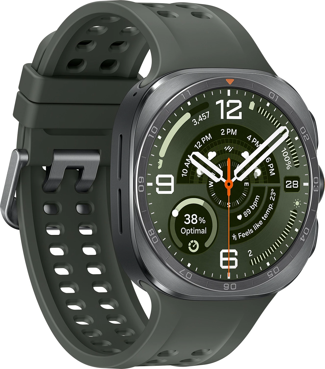 Smartwatch Samsung Galaxy Watch Ultra2 SM-L715, 4G LTE, 64GB, 1.5" Super AMOLED, Titanium Silver, rrip gri
