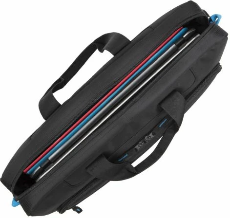 Çantë laptopi RivaCase 8059, 17.3", poliestër, e zezë
