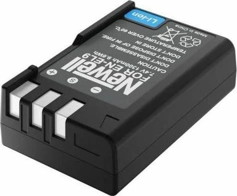Bateri zëvendësuese Newell EN-EL9 1300 mAh 7.4 V Li-ion për Nikon D40/D40x/D60/D3000/D5000