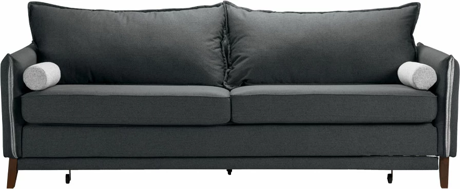 Divan-krevat trefësh, ngjyrë antracit NEVE 97, gri NEVE 83, 230x81x88
