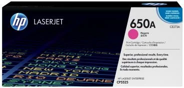 Toner HP 650A CE273A rendiment 9,750–23,700 faqe magenta