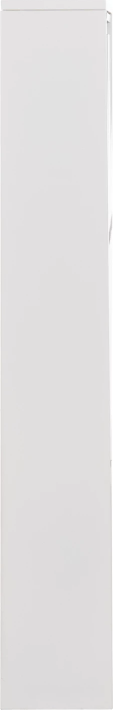 Dollap këpucësh metalik STARK, i bardhë, 3 dyer magnetike, FH6633.02, 71x15x103cm