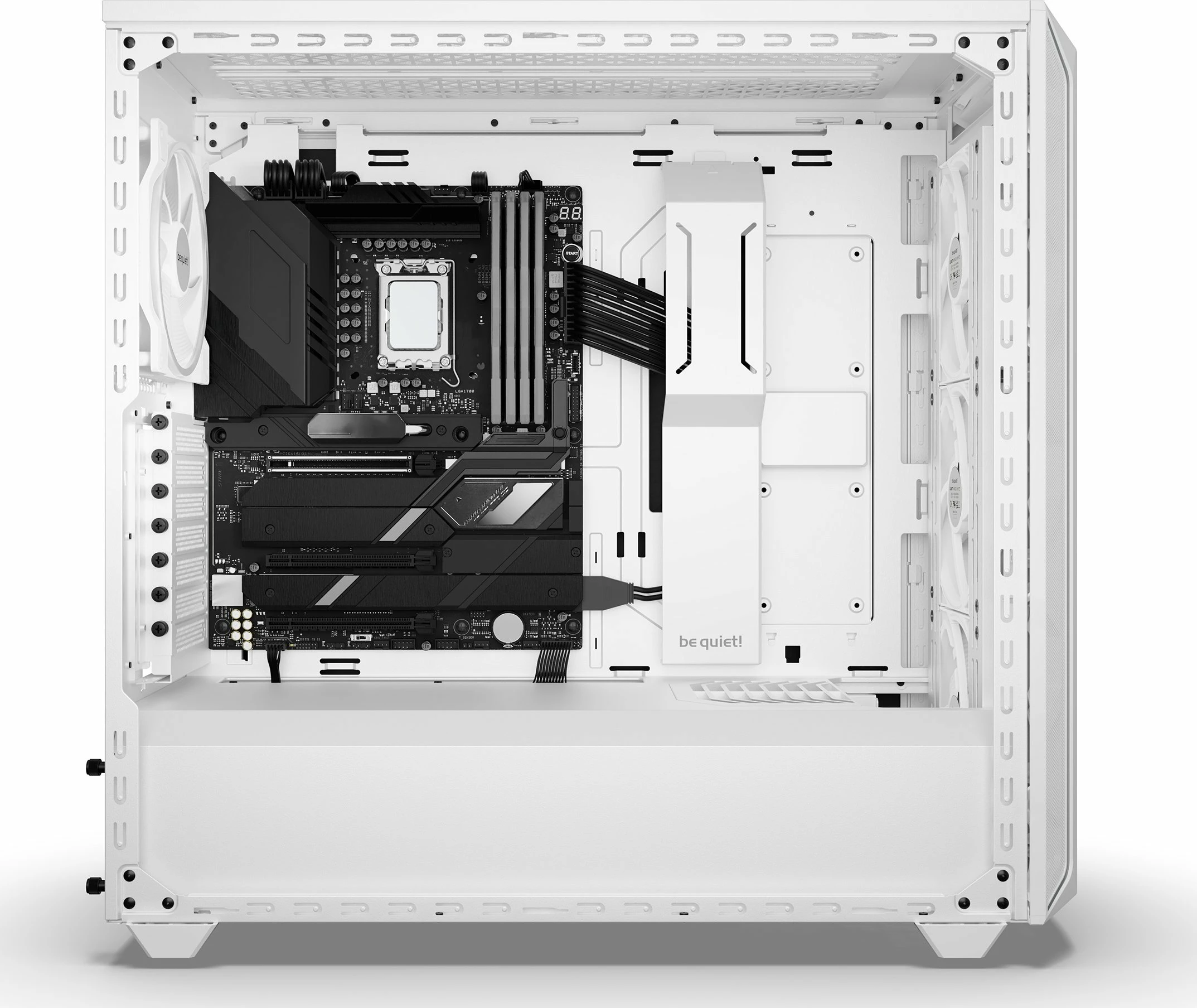 Kasë be quiet! Shadow Base 800 FX BGW64, Midi Tower, ATX/eATX, ARGB, 4x140mm PWM, e bardhë