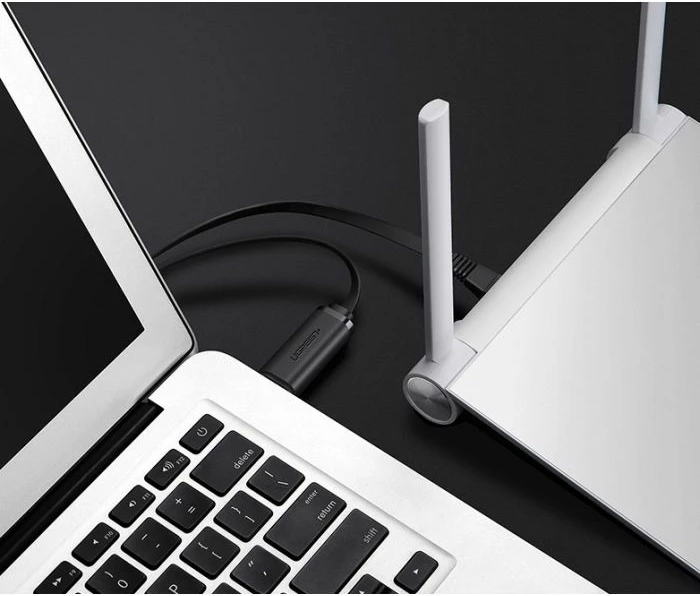 Kabllo console USB-A në RJ45 UGREEN 50773 1.5m, e zezë, box