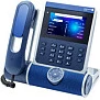 Telefon IP Alcatel ALE-400, ekran me prekje 4.3", Gigabit Ethernet, PoE, NFC, i kaltër