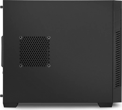 Kasë Sharkoon S1000, Tower, PC, micro ATX, Mini-ITX, Metal, e zezë