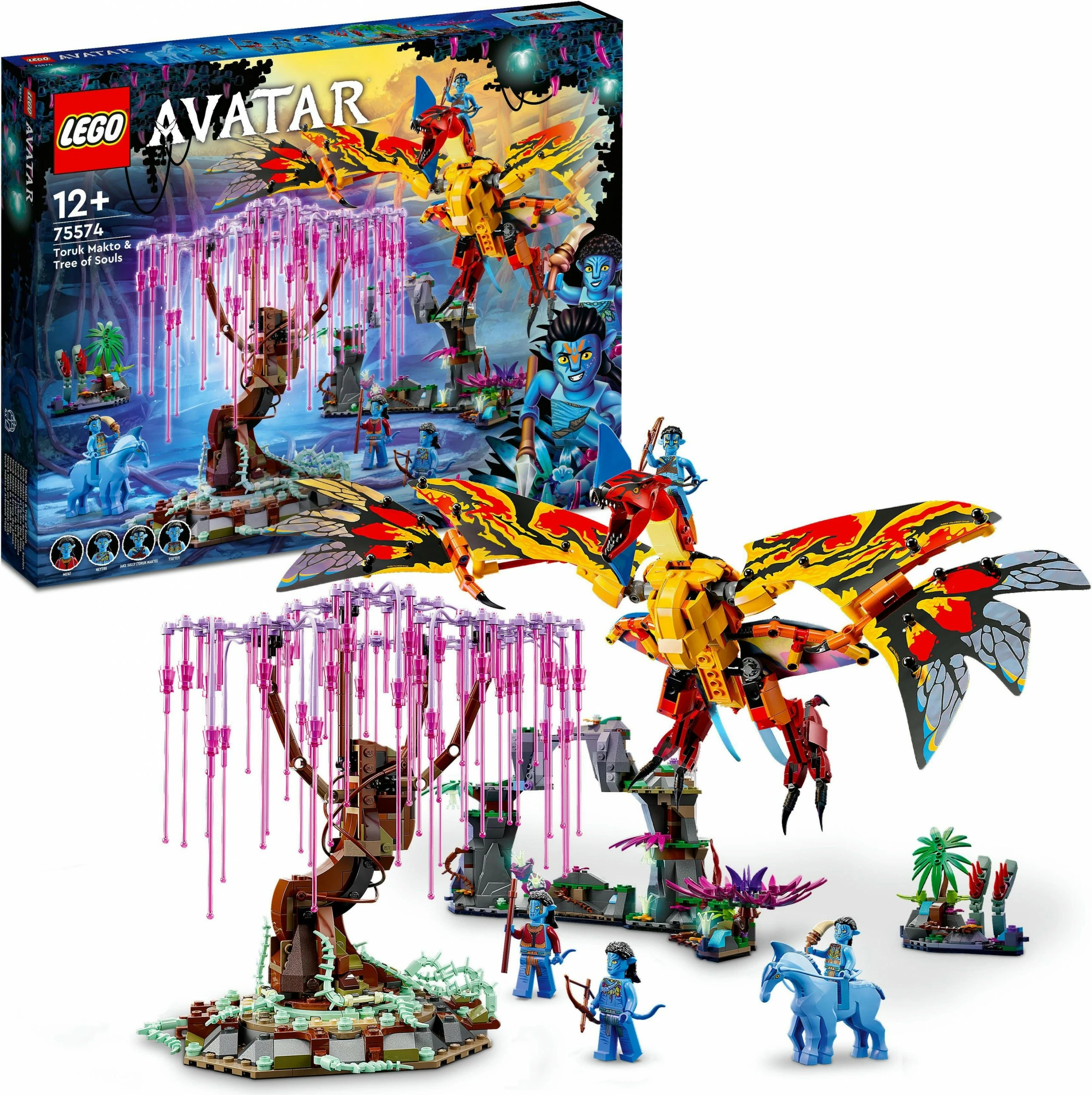 Set ndërtimi LEGO Avatar Toruk Makto & Pema e Shpirtrave, 1212 copa, plastikë, shumëngjyrësh