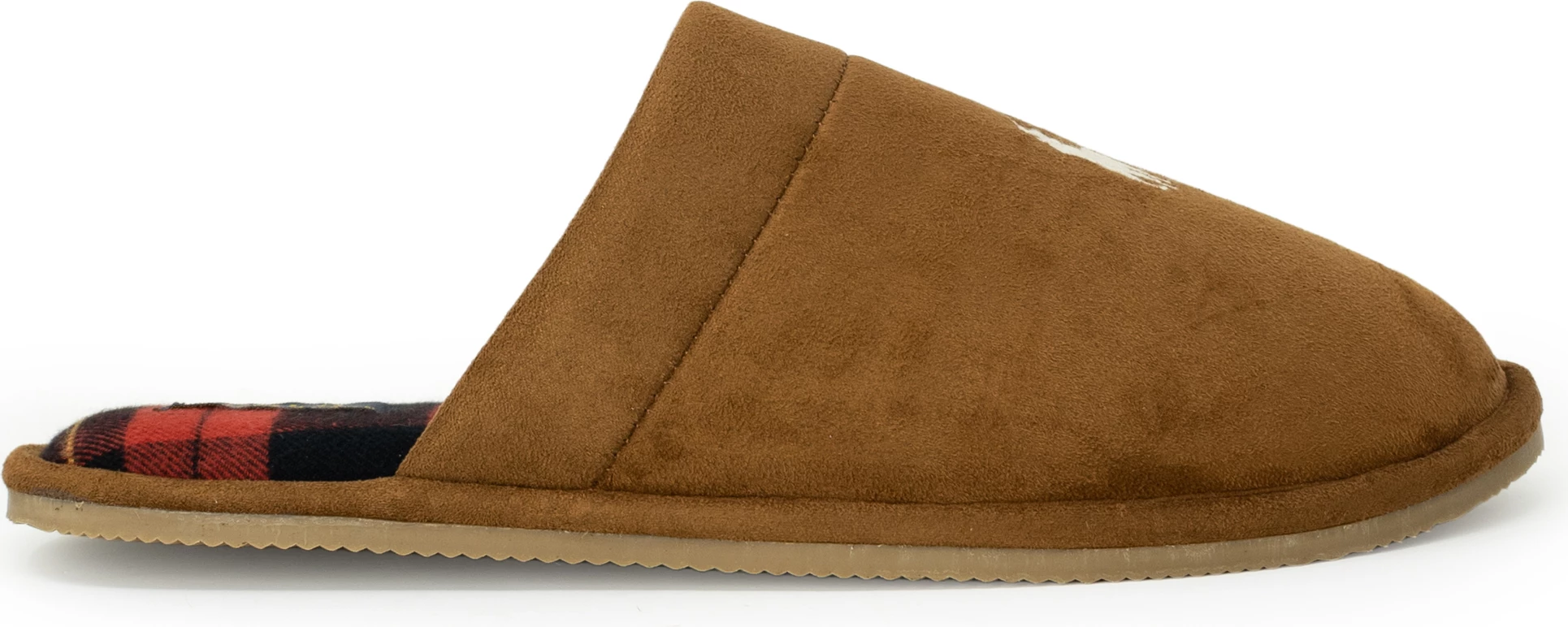 Papuçe për meshkuj Ralph Lauren Klarence RF103841, bezhë të errëta
