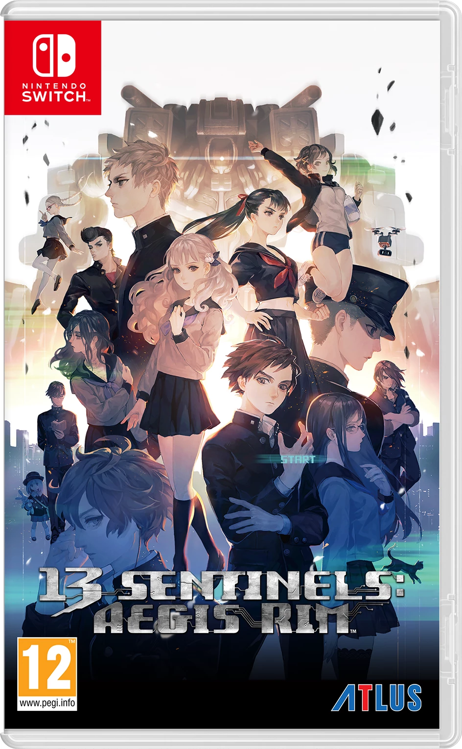 Lojë Nintendo Switch, Atlus, 13 Sentinels: Aegis Rim, PEGI 12
