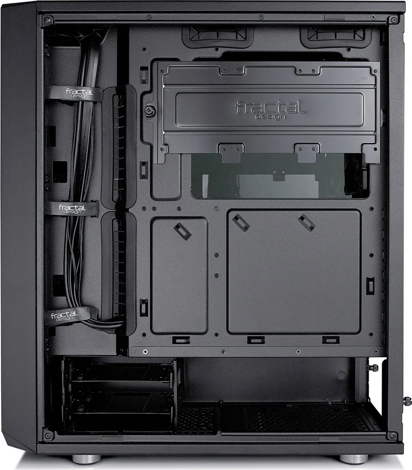 Kasë Fractal Design Meshify C, Midi Tower, ATX, ITX, micro ATX, E zezë