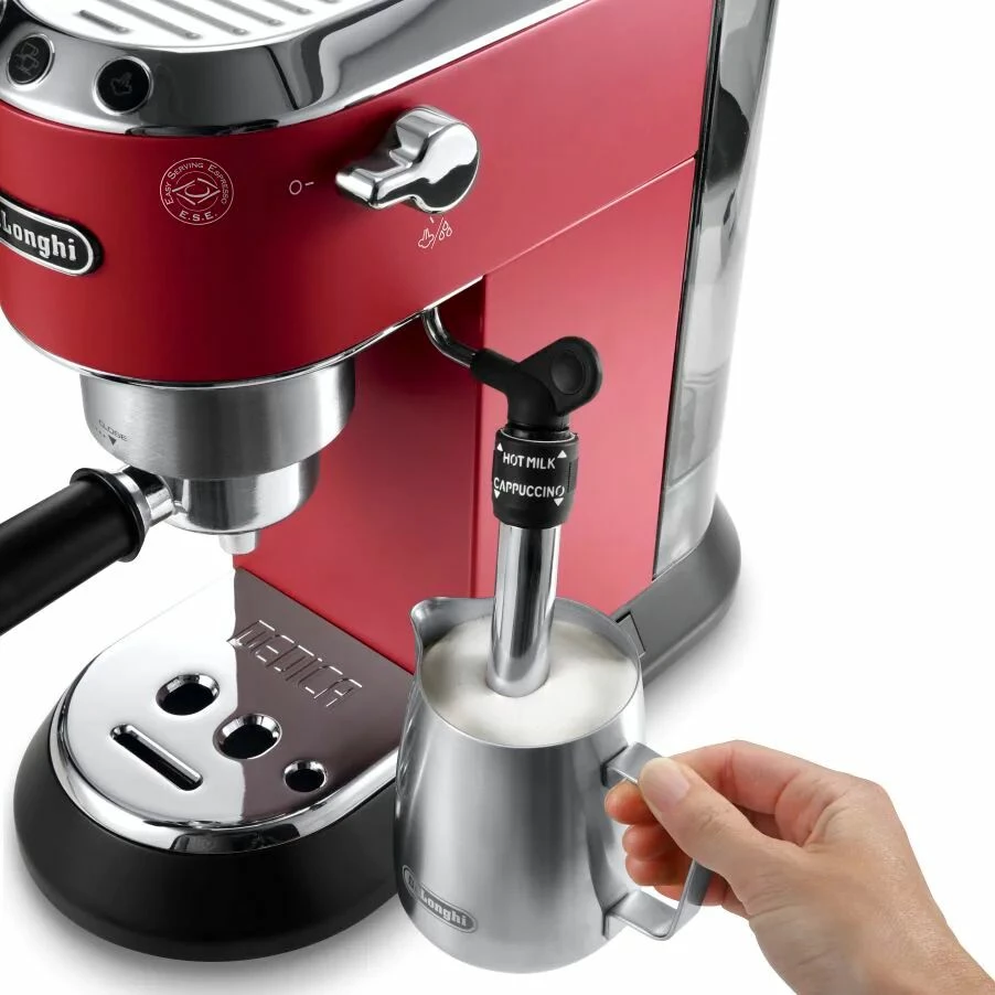 Makinë espresso DeLonghi Dedica EC 685.R 1350W 15 bar 1.1L e kuqe
