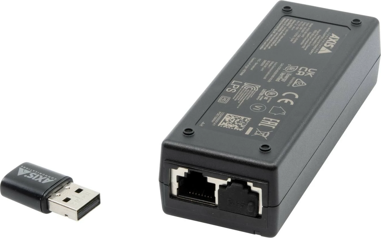 Aksesorë rrjeti Axis M1075-L, adapter wireless USB + power injector, i zi