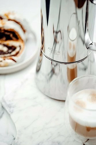 Aparat kafeje espresso (moka) Adler AD 4417, 620 ml (10 filxhanë), argjendtë