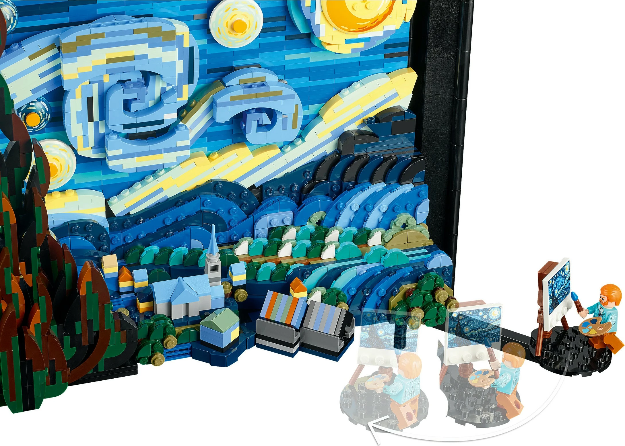 Set LEGO Ideas Starry Night 21333, 2316 pjesë