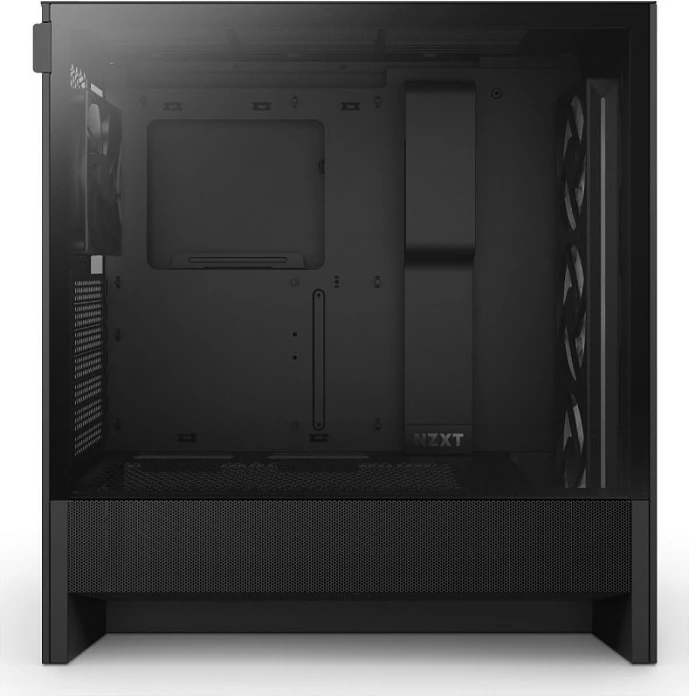 Kasë NZXT H5 Flow RGB, Midi Tower, ATX/EATX/micro ATX/Mini-ITX, Tempered Glass, e zezë
