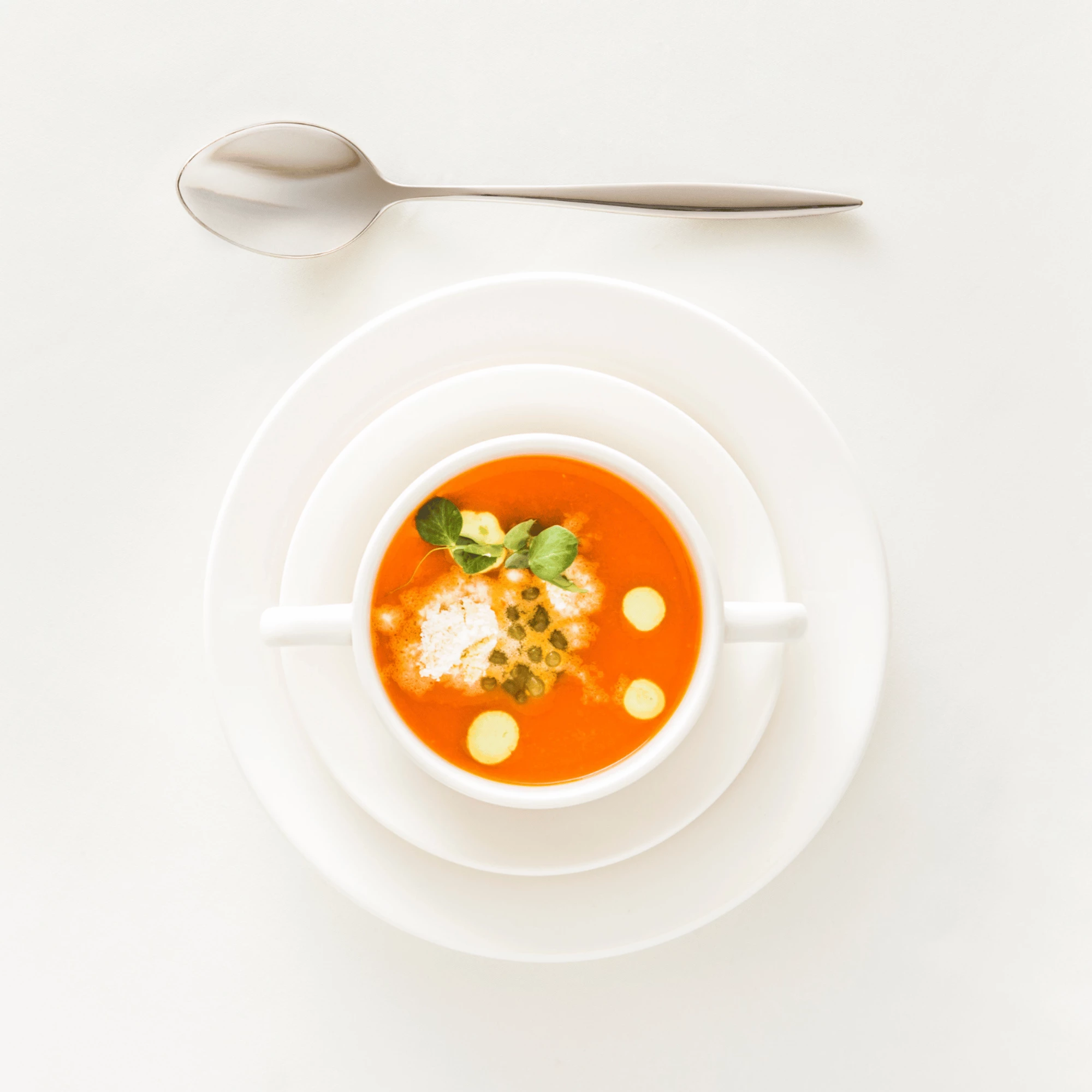 Pjatëz Fine Dine Crema 170mm porcelan i vitrifiar, krem, set 6 copë