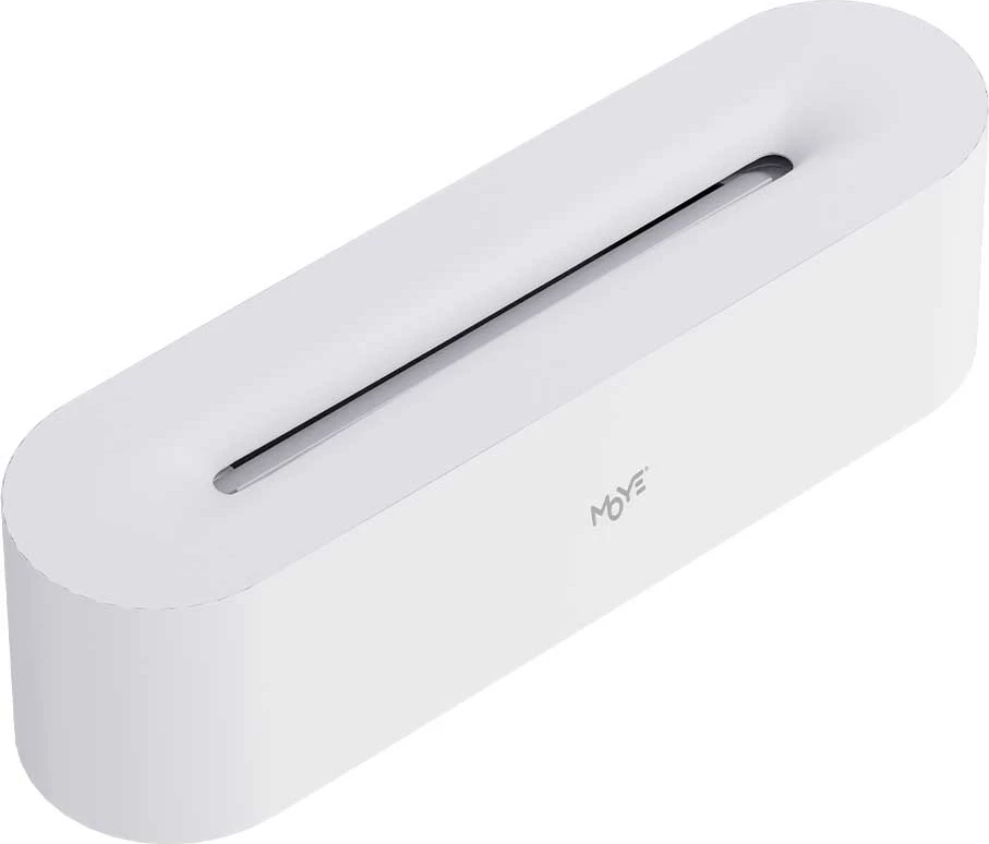 Diffuzor aromash Moye Oval Mist, ultrasonik me LED efekt flake, USB-C, i bardhë