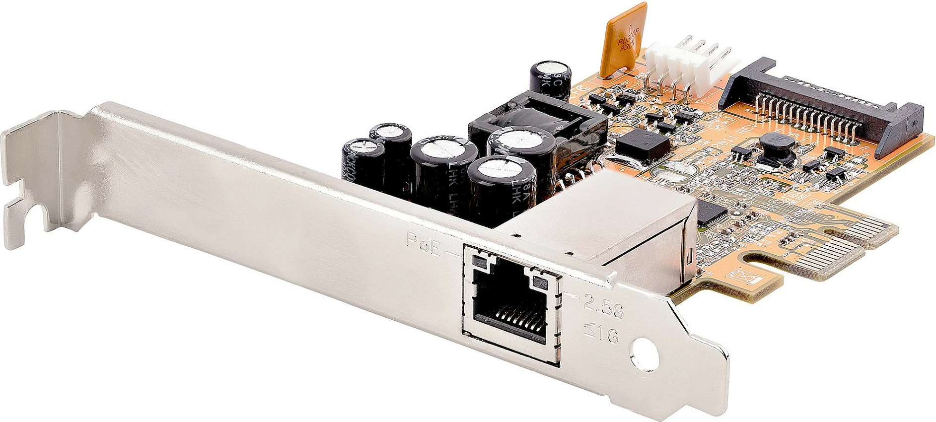 Kartë rrjeti PCIe StarTech 1-Port 2.5GbE PoE 30W RJ45